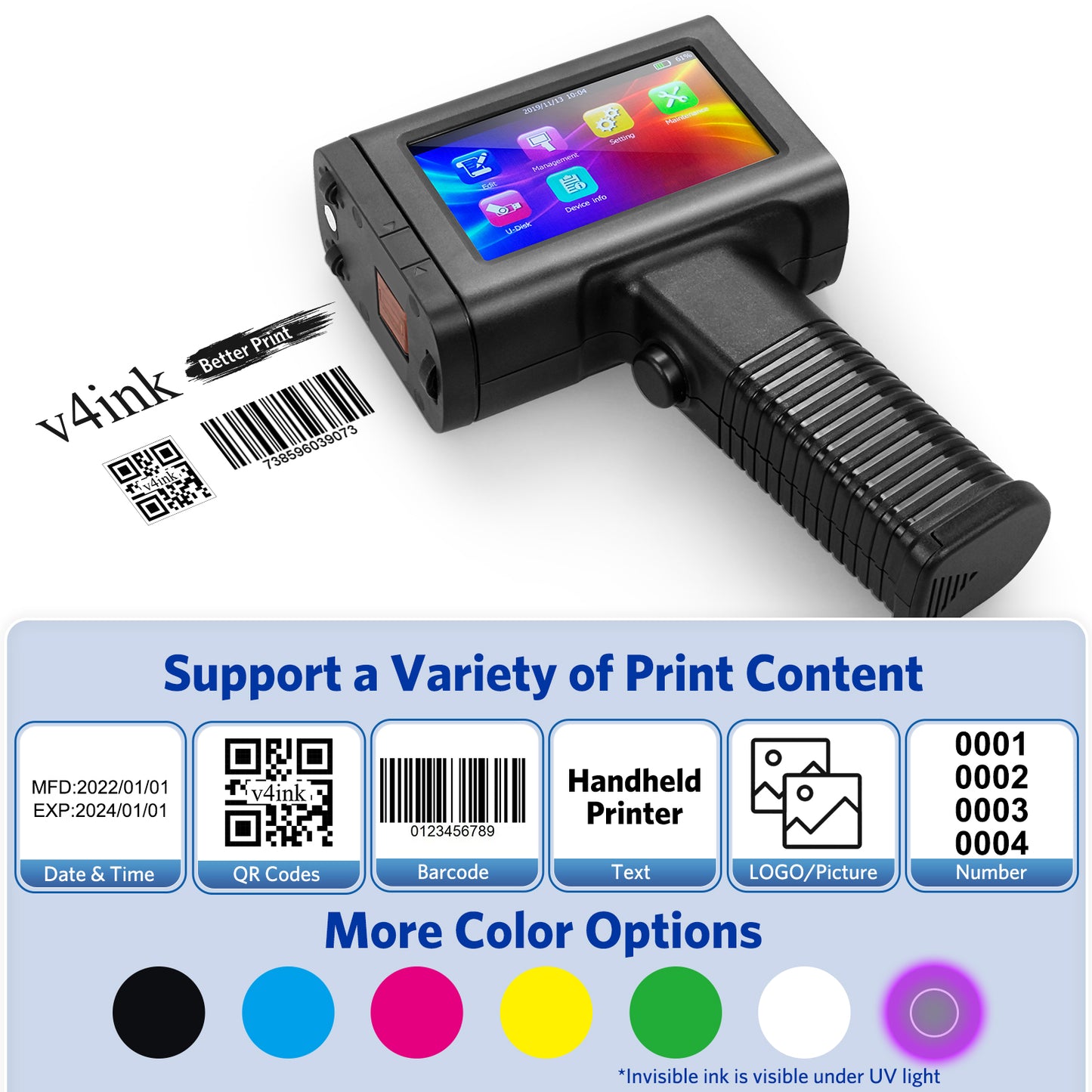 Supported imprints
