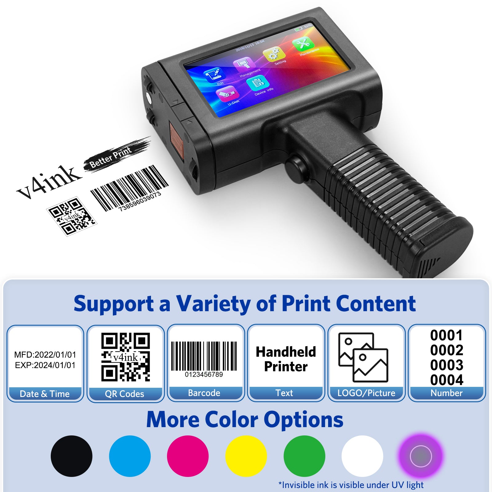 Supported imprints