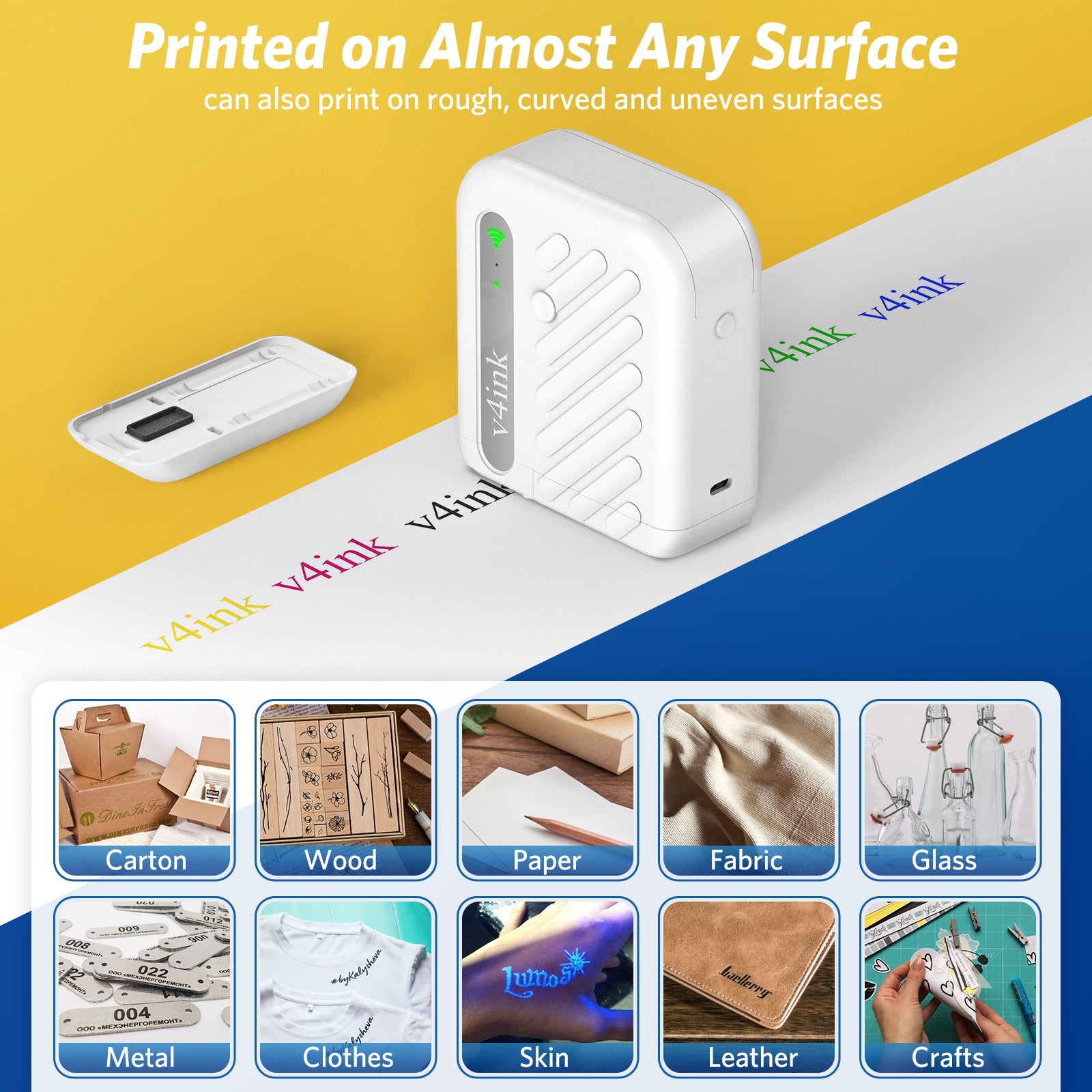 Applicable printing materials for B10 mini portable printer