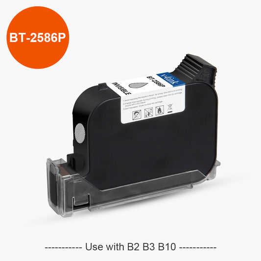 v4ink Bentsai BT-2586P Invisible Original Fast Dry Solvent Ink Cartridge - 1 Pack