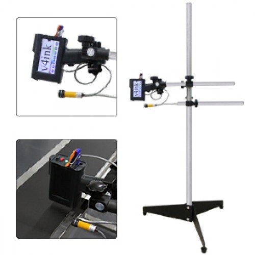 Handheld printer assembled to a bracket