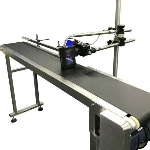 Handheld printer works on conveyor
