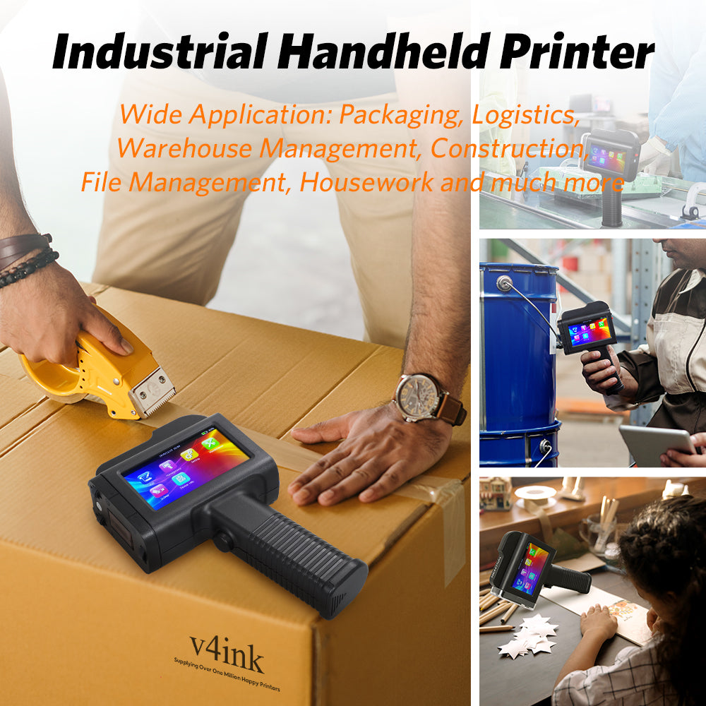 Portable Handheld Inkjet Printer