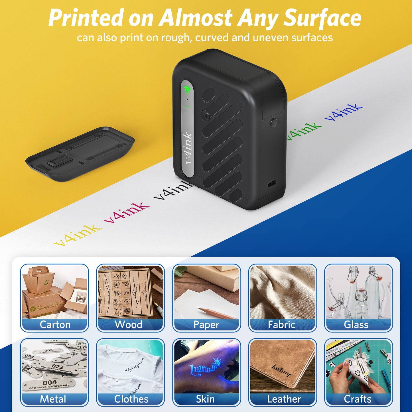 Applicable printing materials for B10 mini portable printer