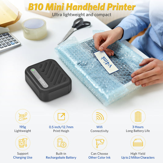 Key features of B10 Mini portable printer
