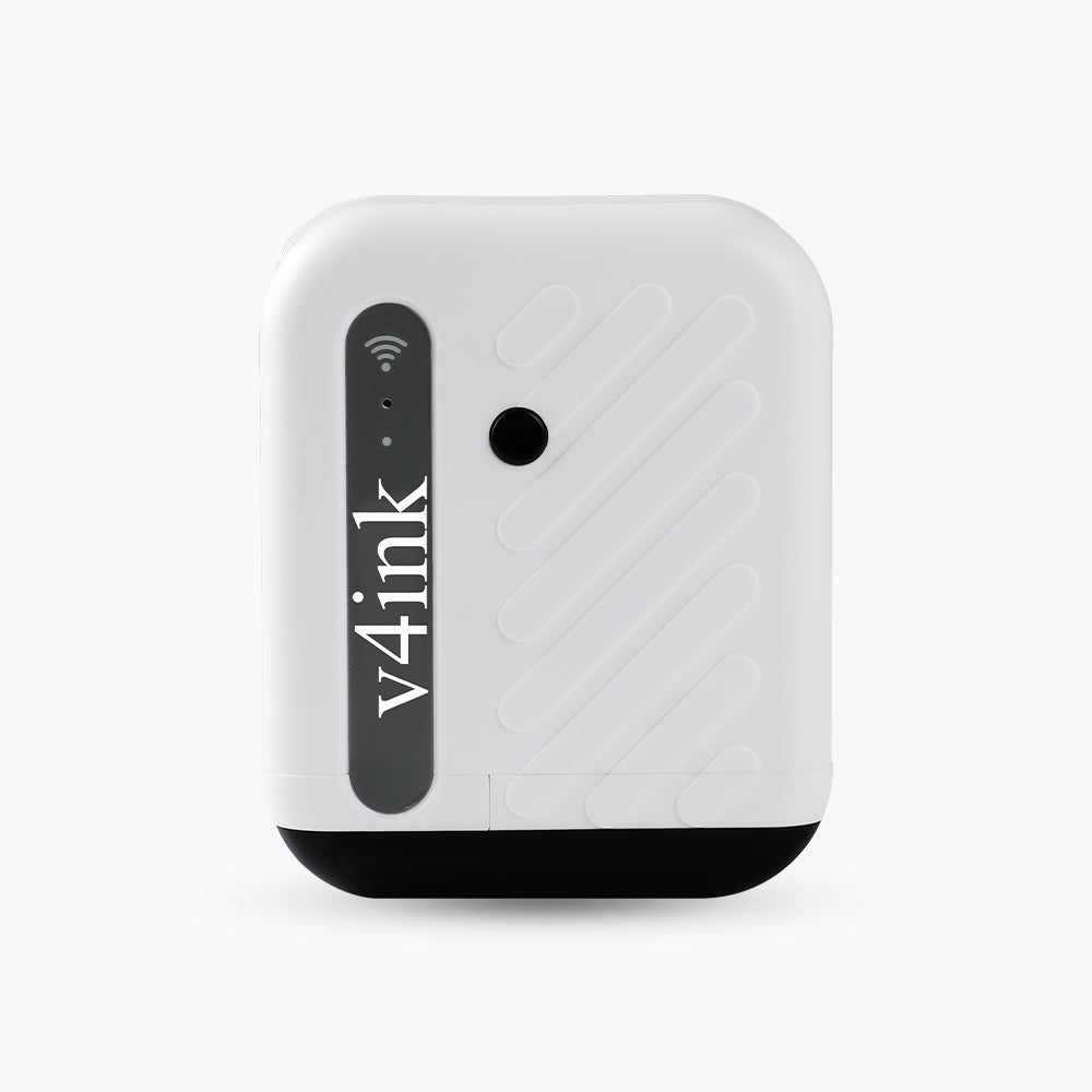 v4ink BENTSAI B10 Mini Portable Inkjet Printer - White