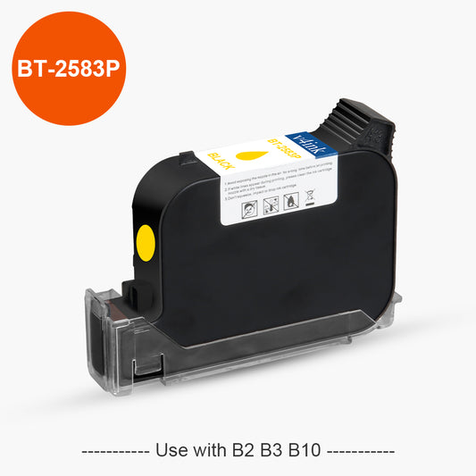 v4ink Bentsai BT-2583P Yellow Original Fast Dry Solvent Ink Cartridge - 1 Pack